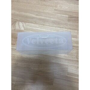 Kraft Velveeta Cheese Keeper Container With Lid Clear Great Condition